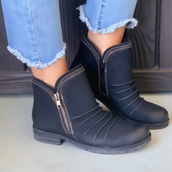 Zac Rushed Moto Boot - Picture 8 of 8